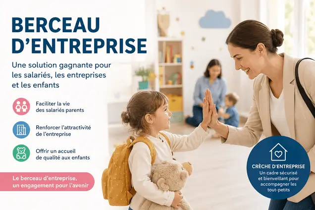 Berceau d’entreprise : une solution idéale pour concilier vie professionnelle et parentalité